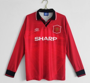Manchester United Hjemmebanetrøje 1994/95 Langærmer