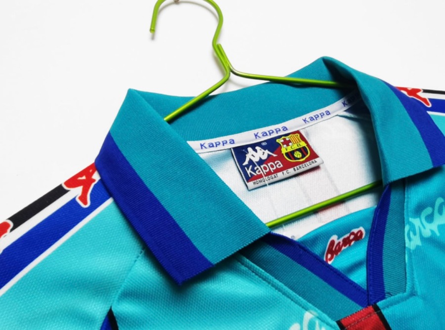 Fodboldtrøje FC Barcelona Udebanetrøje 1996/97