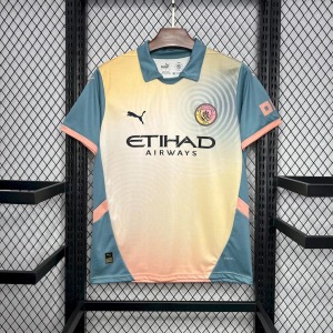 Fodboldtrøje Manchester City 2024 2025 Fourth