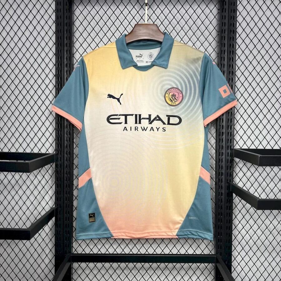Fodboldtrøje Manchester City 2024 2025 Fourth