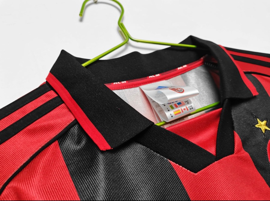 Fodboldtrøje AC Milan Hjemmebane 1998/99