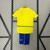 Børnefodboldtrøje Brasilien Retro 2002