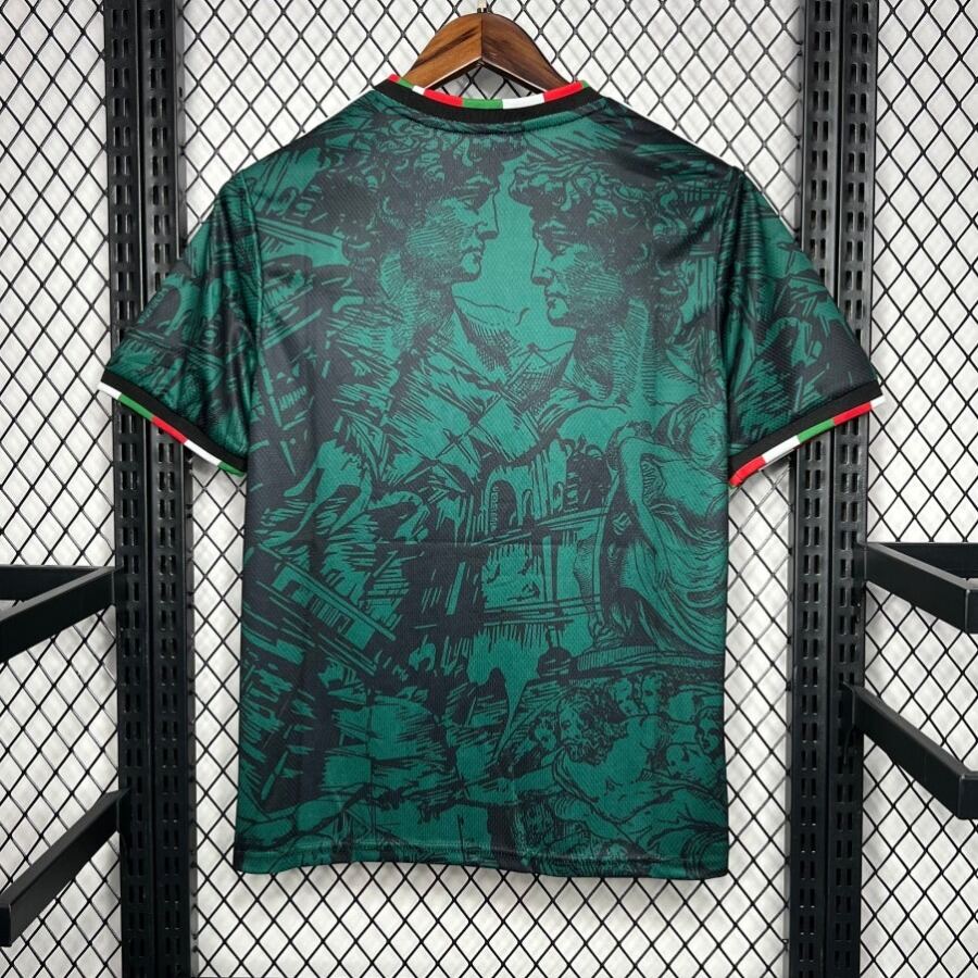 Fodboldtrøje Italien 24/25 Green Edition Premium