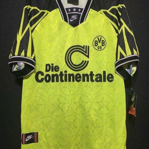 Fodboldtrøje BVB Dortmund Hjemmebanetrøje 1994/95