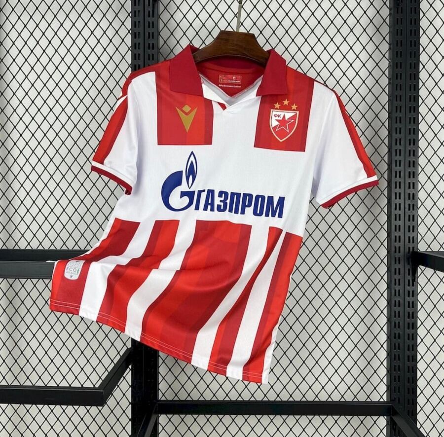 Fodboldtrøje Røde Stjerne Beograd 2025/26 Hjemmebanetrøje