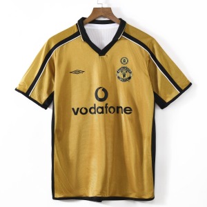 Fodboldtrøje Manchester United 2001-2002 Retro Premium