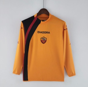 AS Roma Fodboldtrøje 2005/06 Hjemmebanetrøje Lange Ærmer