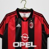 Fodboldtrøje AC Milan Hjemmebane 1998/99