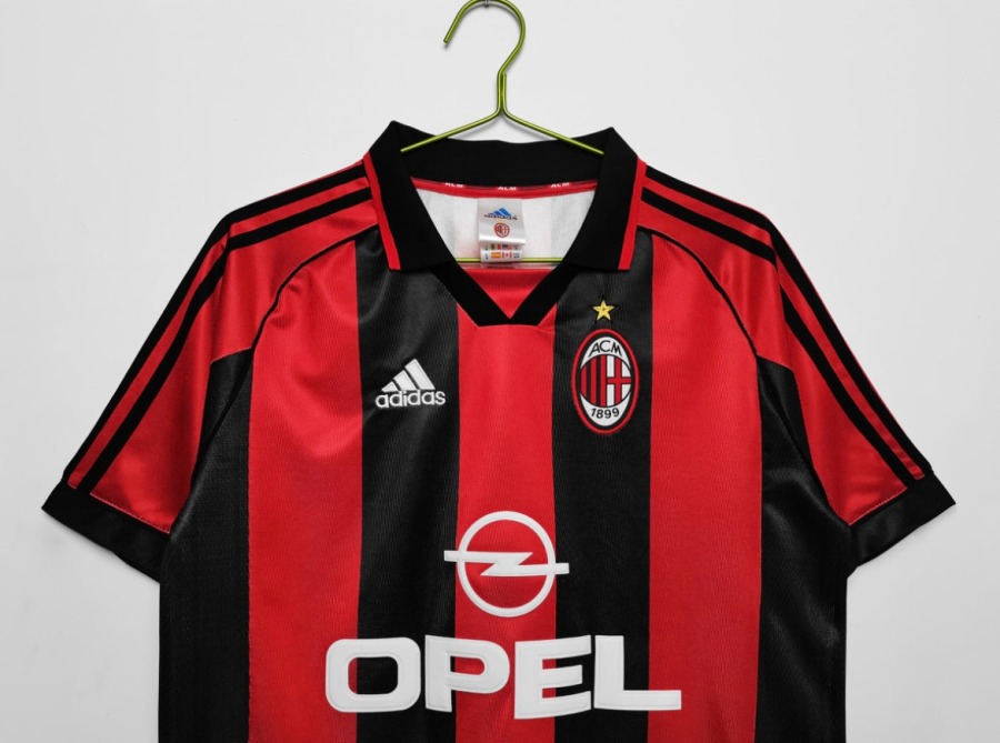 Fodboldtrøje AC Milan Hjemmebane 1998/99