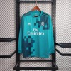 Fodboldtrøje Real Madrid 2017-2018 Langærmet Retro