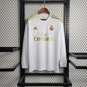 Real Madrid Fodboldtrøje 2019-2020 Langærmet Retro
