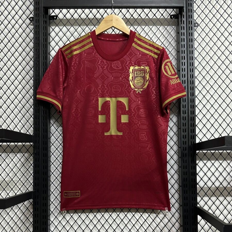 Fodboldtrøje Bayern München 125 År 2025/26 Rød