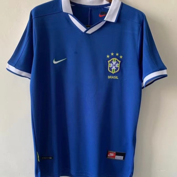 Fodboldtrøje Brasilien Udebane 1998