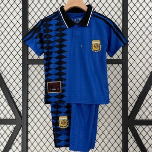 Argentina Hjemmebanetrøje 2005-2006 Børn Retro