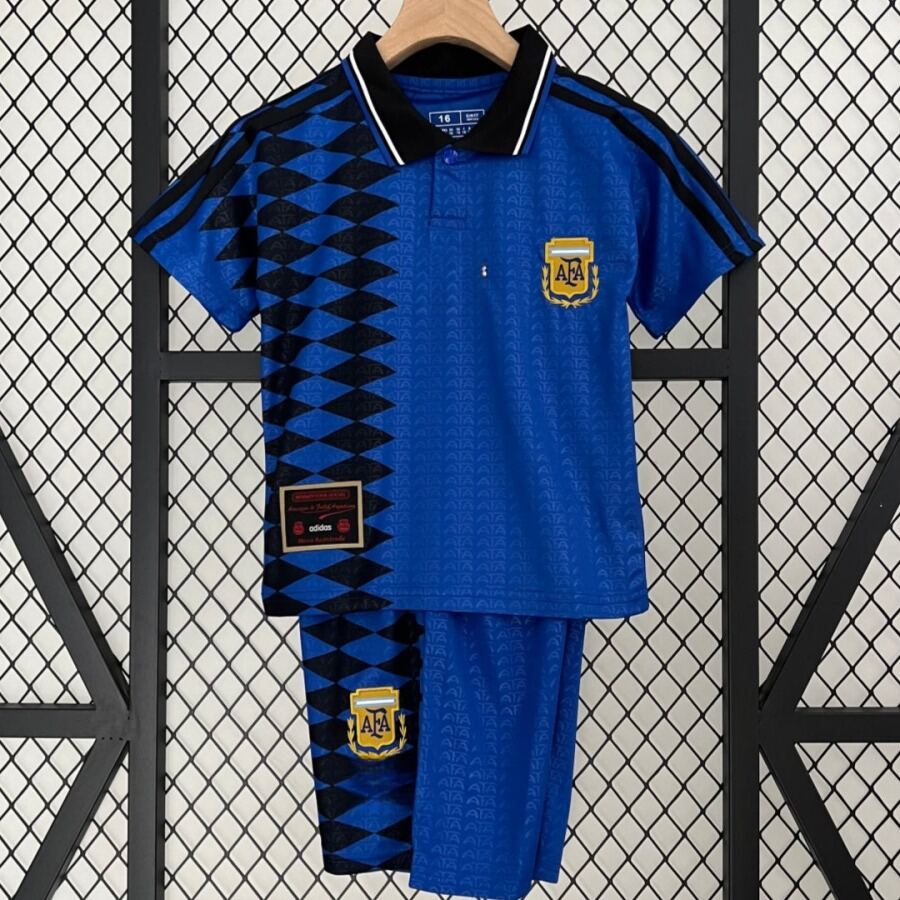 Argentina Hjemmebanetrøje 2005-2006 Børn Retro