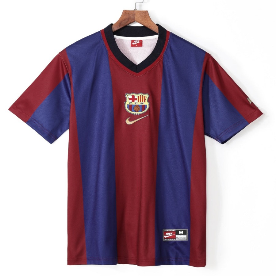 Fodboldtrøje Barcelona Hjemmebanetrøje Retro 1998