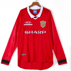 Manchester United Hjemmebanetrøje 1999-2000 Langærmer