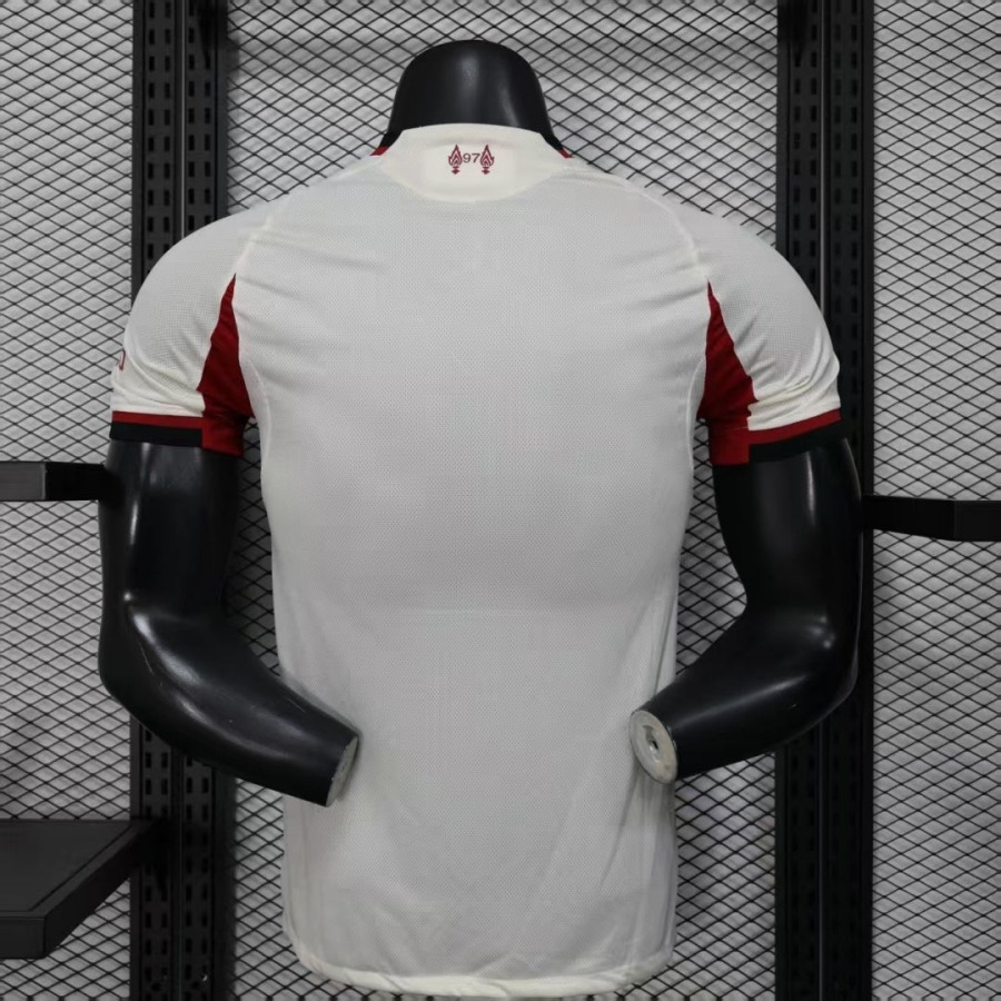Fodboldtrøje Liverpool Udebanetrøje 2025/26 Player