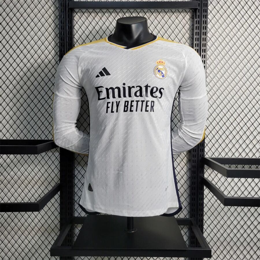 Real Madrid 2023-24 Langærmet Trøje