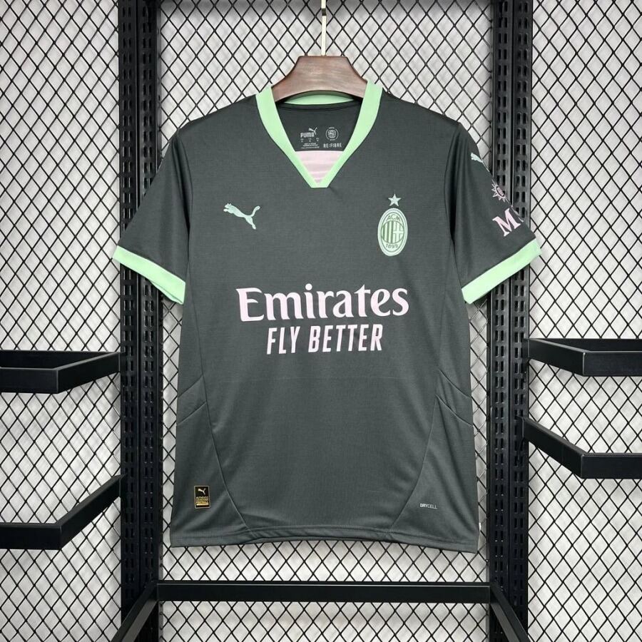 Fodboldtrøje AC Milan Udebanetrøje 2024-2025