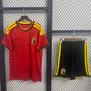 54d8c1e35a410e593cad5d20a25fe364.jpg Fodboldtrøje Belgien Hjemmebane 2025/26 Voksen