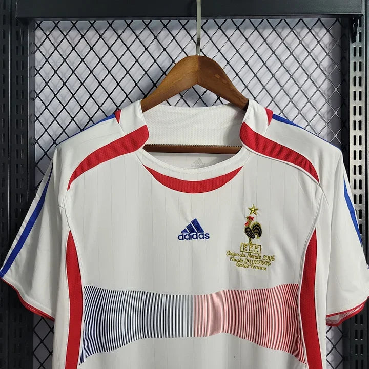 Fodboldtrøje Frankrig Retro 2006 - Vintage Frankrigs Landshold