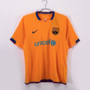 57e5737892dcb8ad95b26fb51c844cfd.jpg Fodboldtrøje FC Barcelona Udebanetrøje 2006-2007 Retro