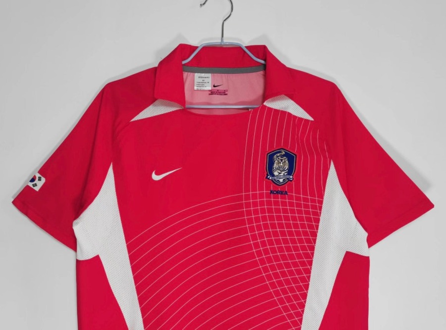 Sydkorea Hjemmebanetrøje 2002