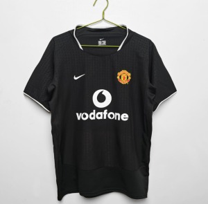 Fodboldtrøje Manchester United 2003/04 Udebanetrøje