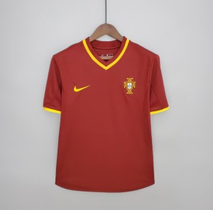 Fodboldtrøje Portugal Hjemmebanetrøje 2000