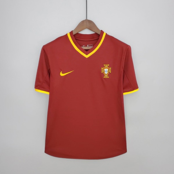 Fodboldtrøje Portugal Hjemmebanetrøje 2000