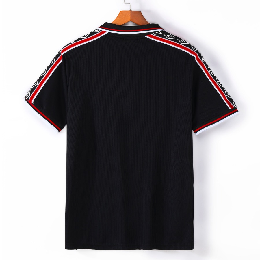Fodboldtrøje Manchester United Udebanetrøje 1998-1999 Retro