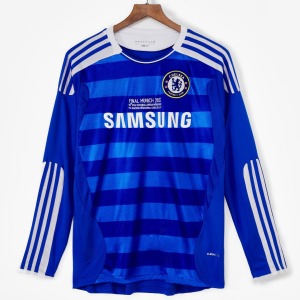 Fodboldtrøje Chelsea Hjemmebanetrøje 2011-2012 Retro Langærmer