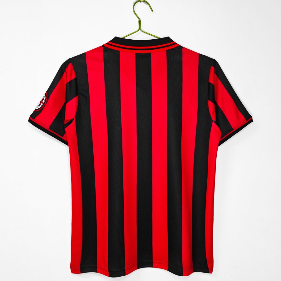 Fodboldtrøje AC Milan Hjemmebanetrøje 1996-1997 Retro