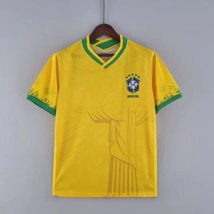 Fodboldtrøje Brasilien 2022 Specialudgave Gul