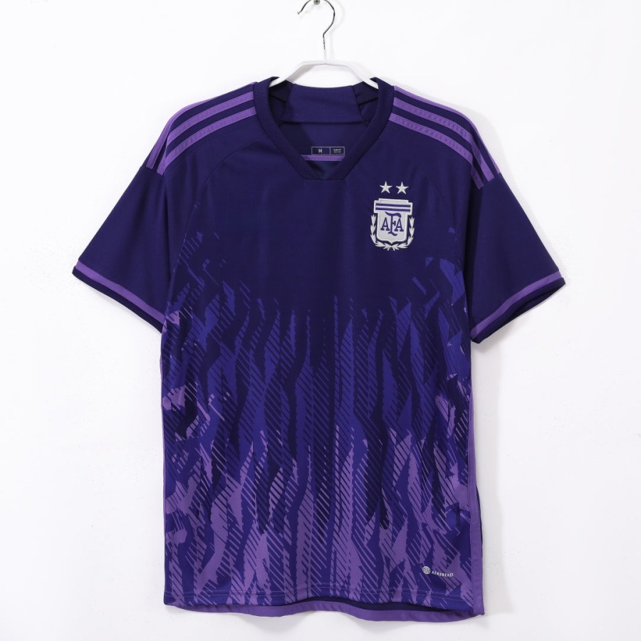 Fodboldtrøje Argentina Udebanetrøje 2002 Retro
