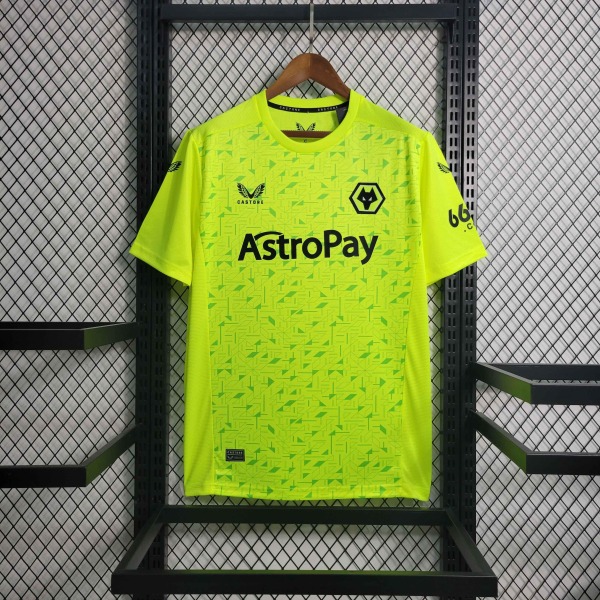 Fodboldtrøje Wolves Udebanetrøje 2023-24
