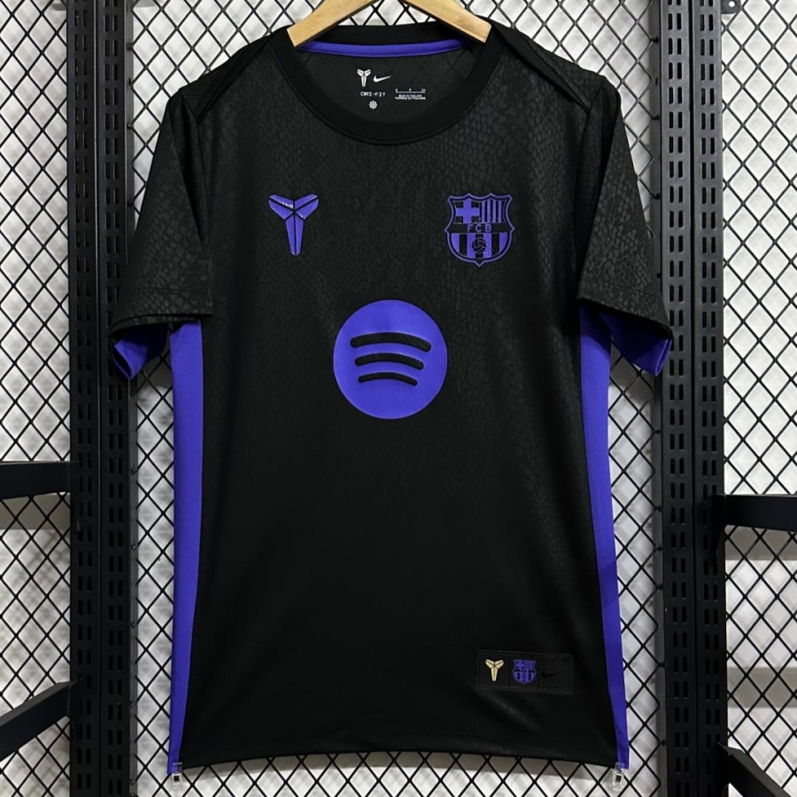 7655facd3836cffdca4c7efa7fe74f10.jpg Barcelona 2025/26 Special Edition Black Fodboldtrøje