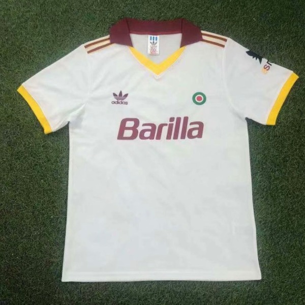 Fodboldtrøje AS Roma Udebanetrøje 1991/92