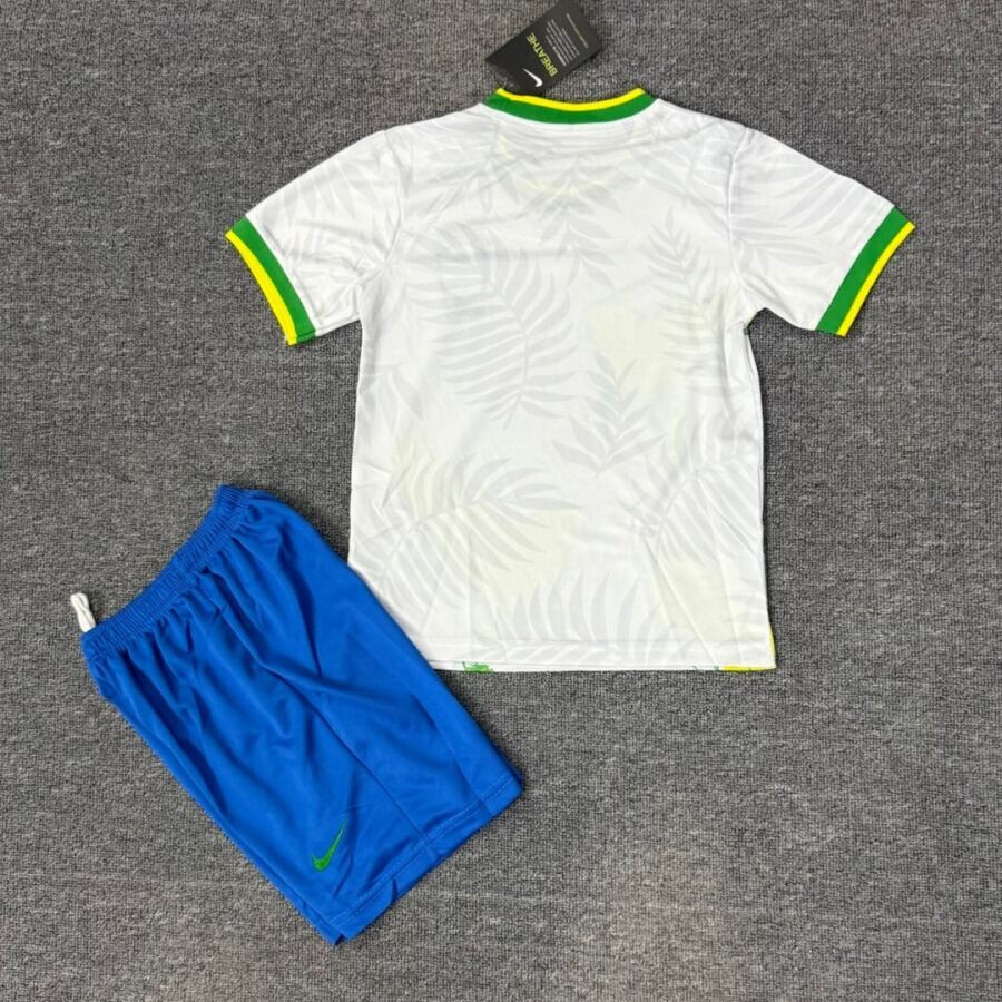 Fodboldtrøje Brasilien 25/26 Børn Special Bird White