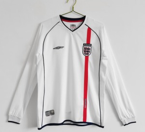77AFCFD6-849B-4C2F-A44D-193B9D429225.jpg Fodboldtrøje England 2002 Hjemmebane Lange Ærmer