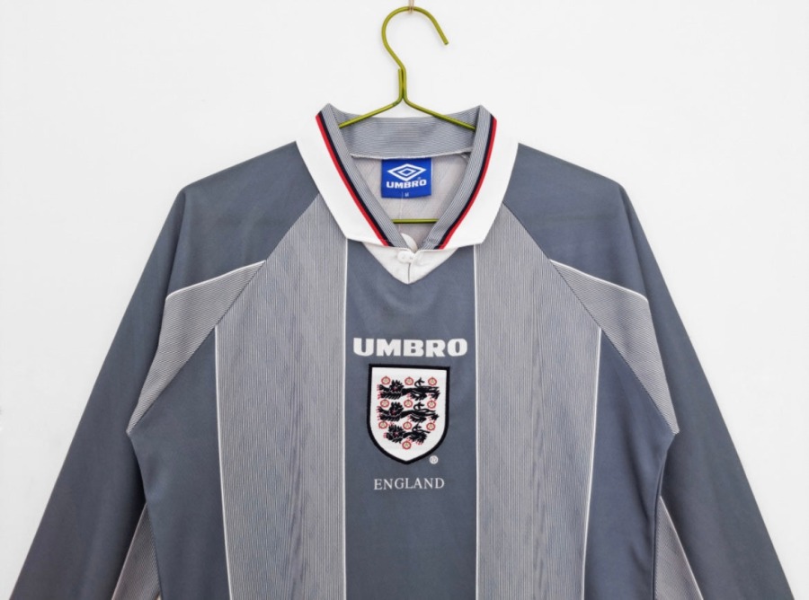 England 1996 Udebanetrøje Lange Ærmer