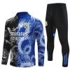Fodboldtrøje Real Madrid 2025/26 Blue Dragon