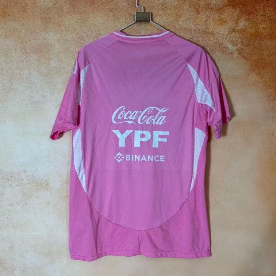 Fodboldtrøje Argentina 2024/25 Rose Edition