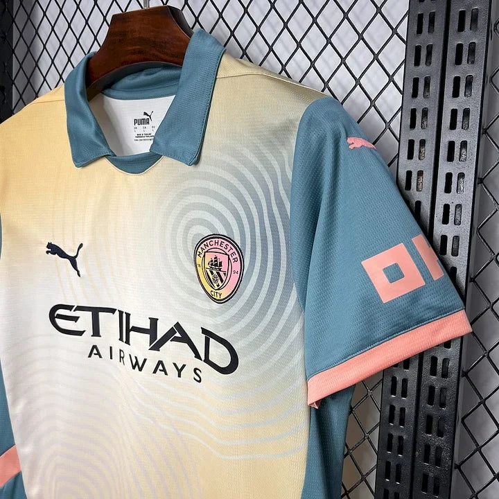 Fodboldtrøje Manchester City 2024 2025 Fourth