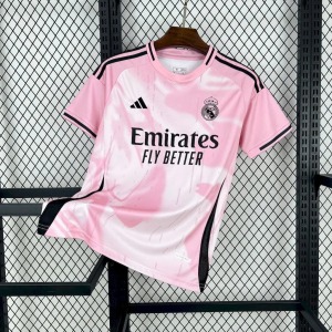 Fodboldtrøje-Concept Real Madrid Rosa & Hvid 2025