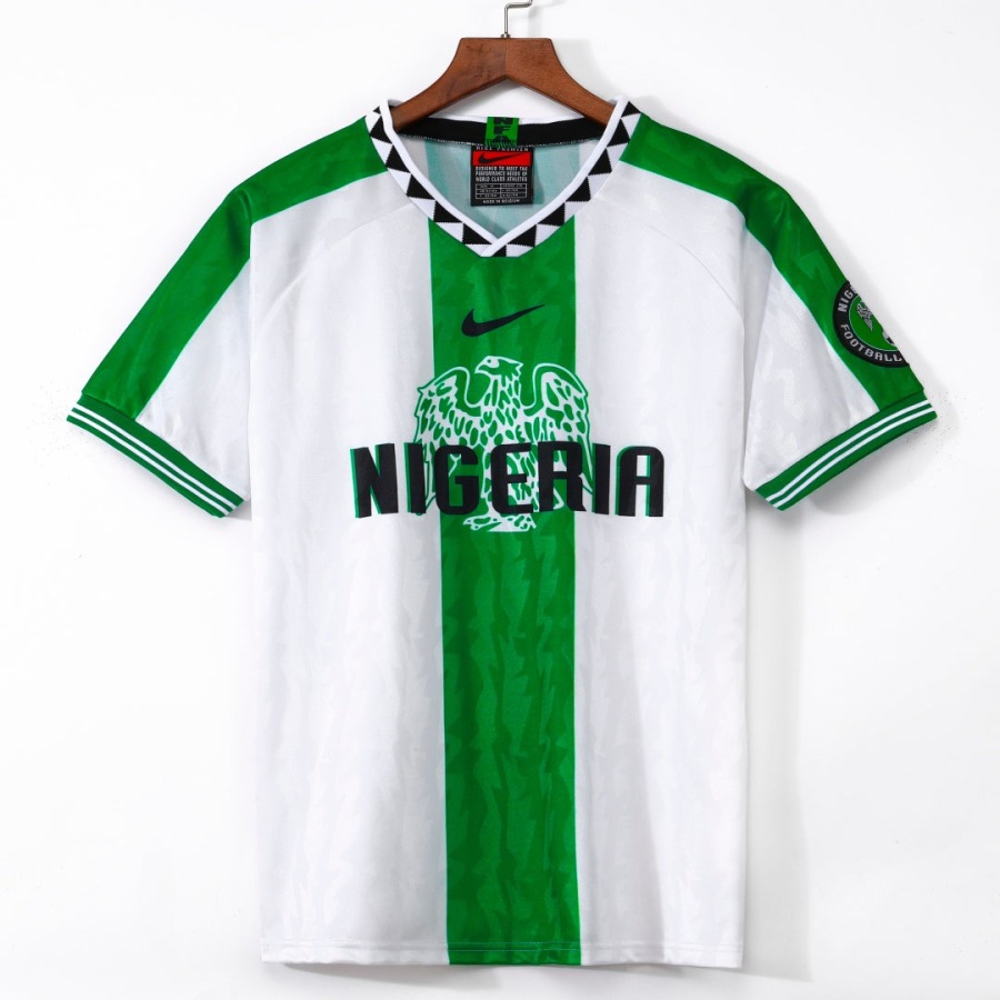 Nigeria Udebanetrøje 1996 Retro