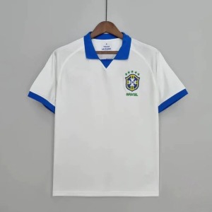 Fodboldtrøje Brasilien Udebane Retro 2019