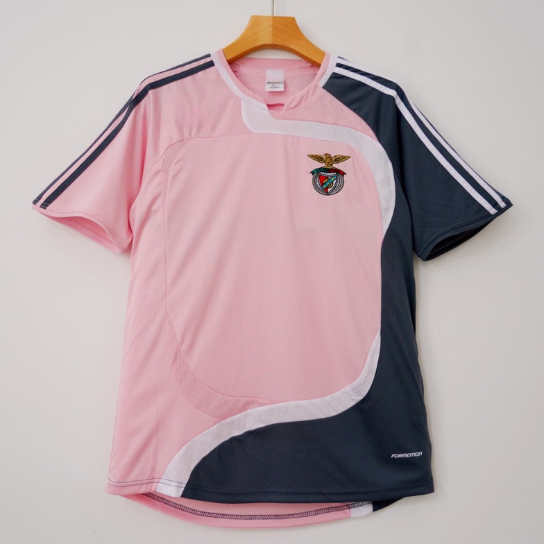 Benfica 2007-2008 Rosa Retrotrøje