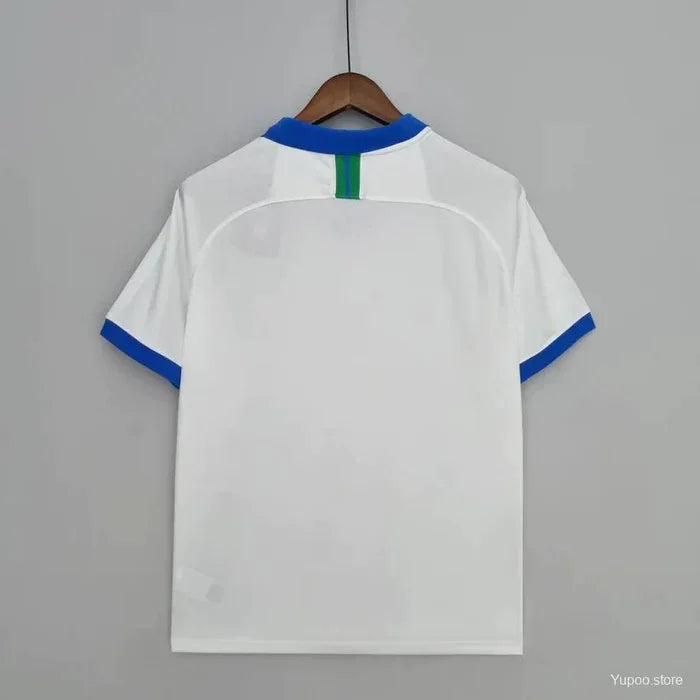 Fodboldtrøje Brasilien Udebane Retro 2019